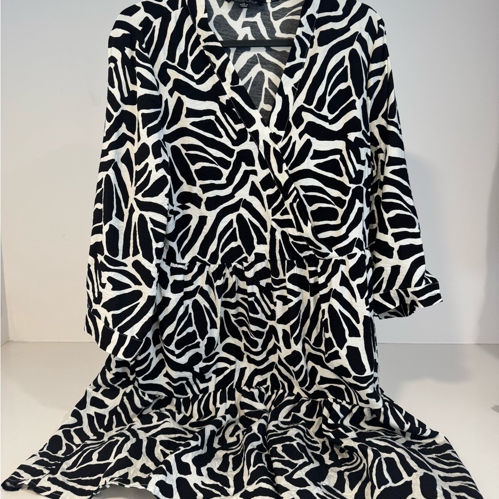 Rachel Zoe Zebra Print Dress